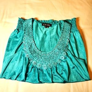 Sleeveless women blouse